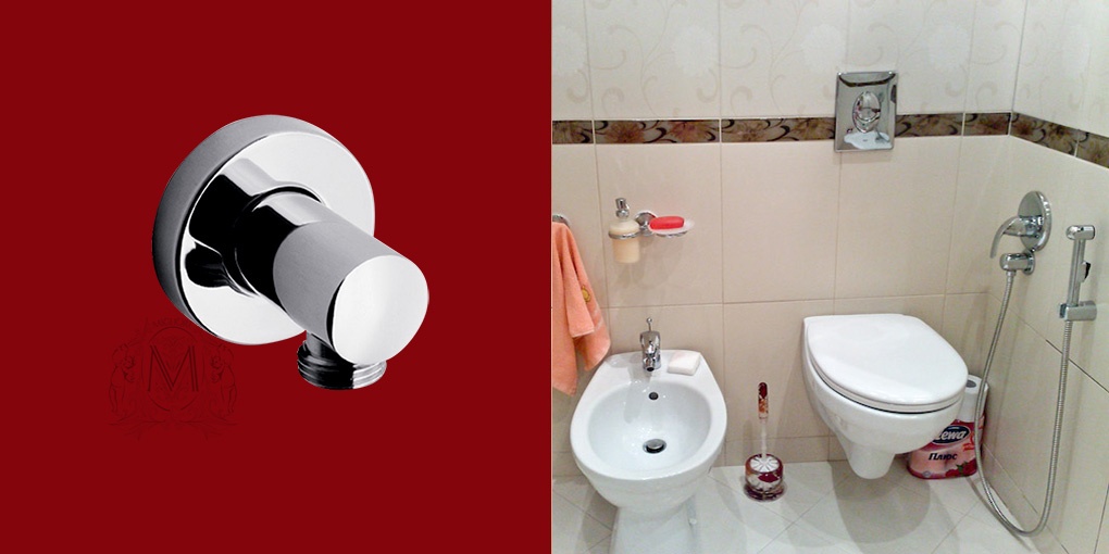 Шланговое подсоединение MIGLIORE Ricambi ML.RIC-30.206, хром, 1/2”х1/2' ML.RIC-30.206.CR - Вид №1