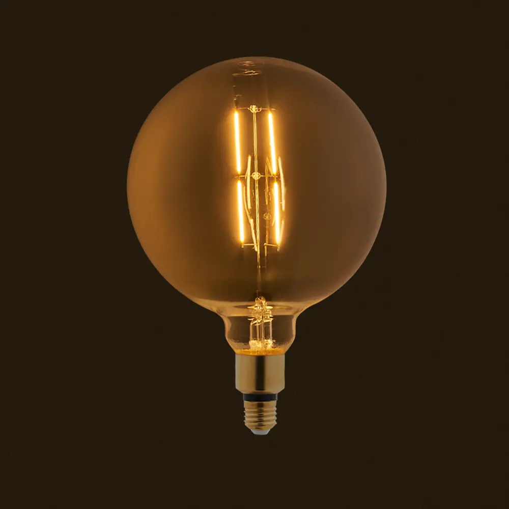 Лампа умная светодиодная Osram Smart Plus E27 220-240 В 6 Вт шар большой тонированная 430 лм, теплый белый свет LEDVANCE STLM-2098118 - Вид №2