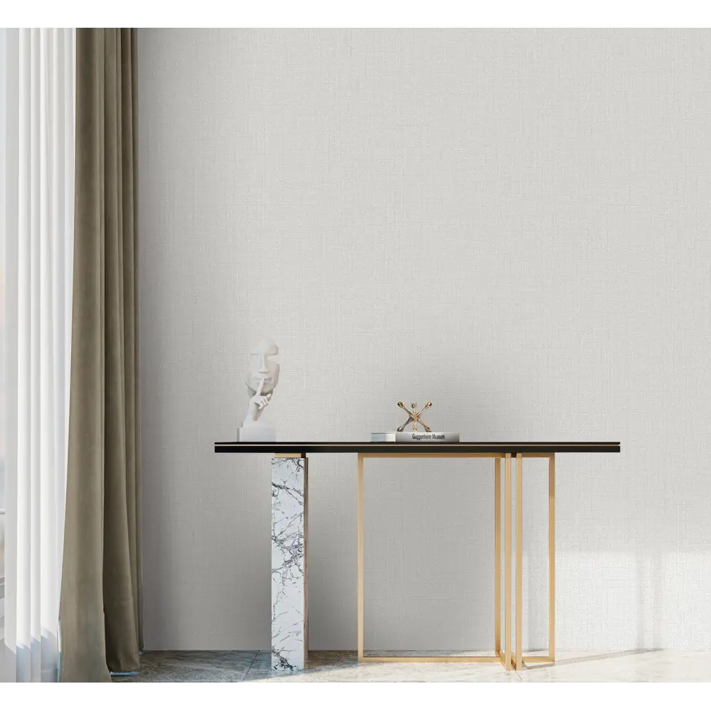 Обои флизелиновые Артекс Батист светло-серые 1.06 м 11497-01 STLM-2122635 - Вид №5