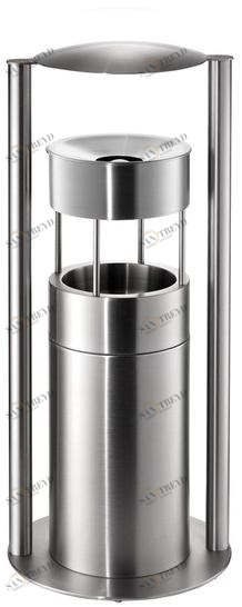 rosconi Контейнер для мусора из нержавеющей стали с пепельницей 59asr sun-id-1459551