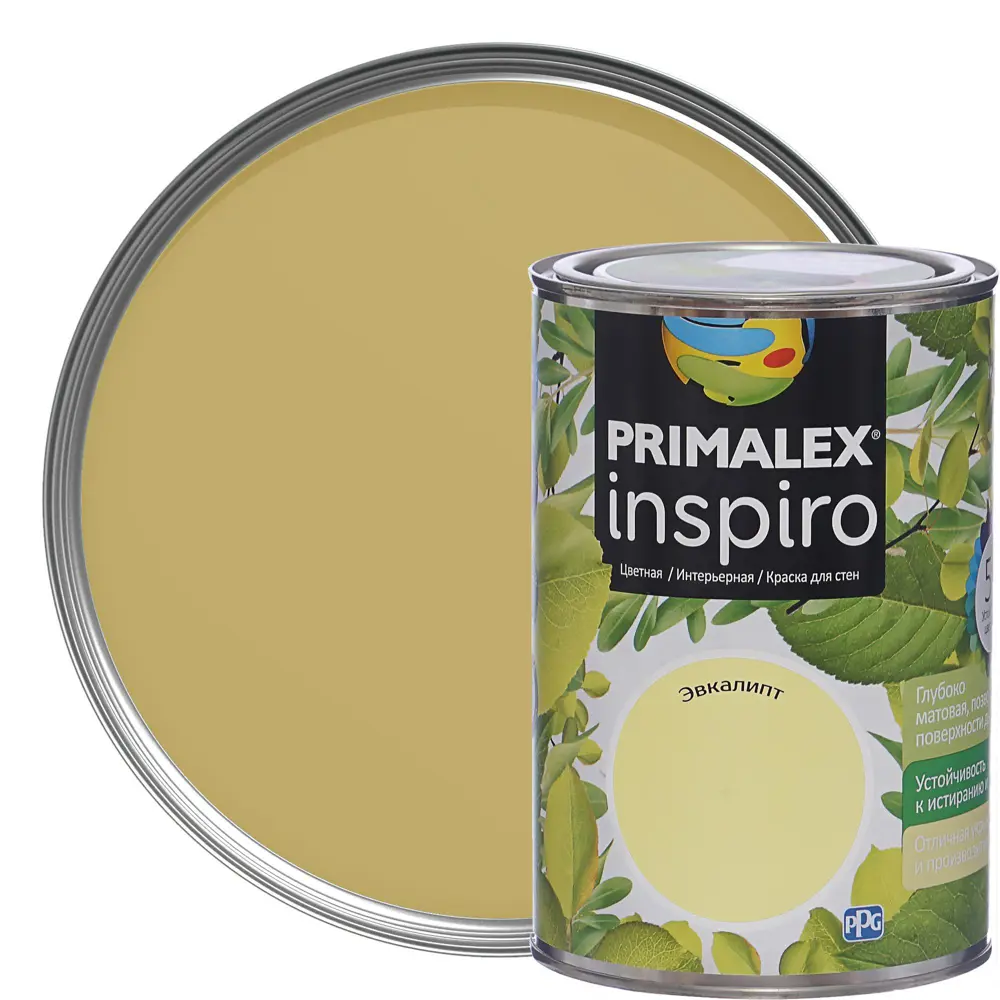 Краска Primalex Inspiro 1 л Эвкалипт STLM-2156464