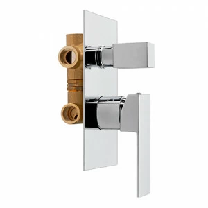 14187 Встроенный монокомандный смеситель для душа, три выхода EFFEPI RUBINETTERIE H-tre