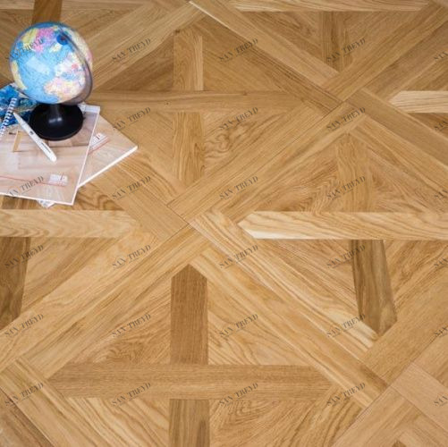 Модульный паркет Coswick Шато Дуб Селект (Гладкая) 431х431 мм 11951601