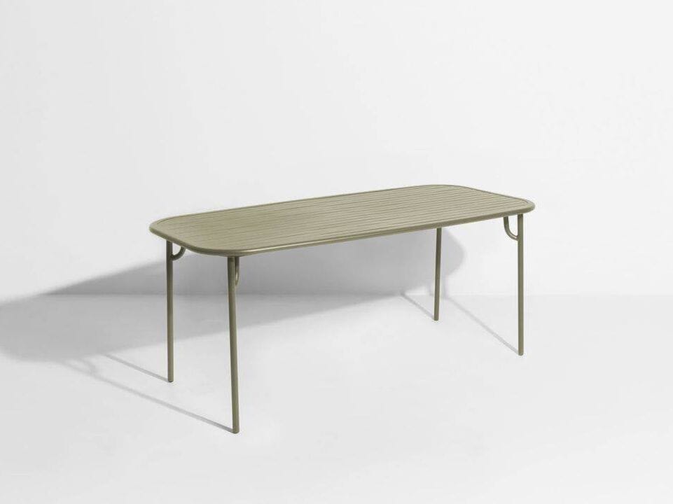 Алюминиевый прямоугольный садовый стол с порошковым покрытием In Stock Petite Friture ARCH-00101661 - Вид №1