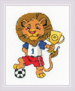 1728 Набор для вышивания Чемпион 16 х 13 см RIOLIS Сотвори Сама
