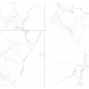 Комплект панелей ПВХ белый мрамор 8 мм 2700х375 мм 2.025 м² 2 шт