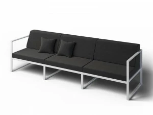 Laubo Садовый диван 3 мест с подлокотниками Formal