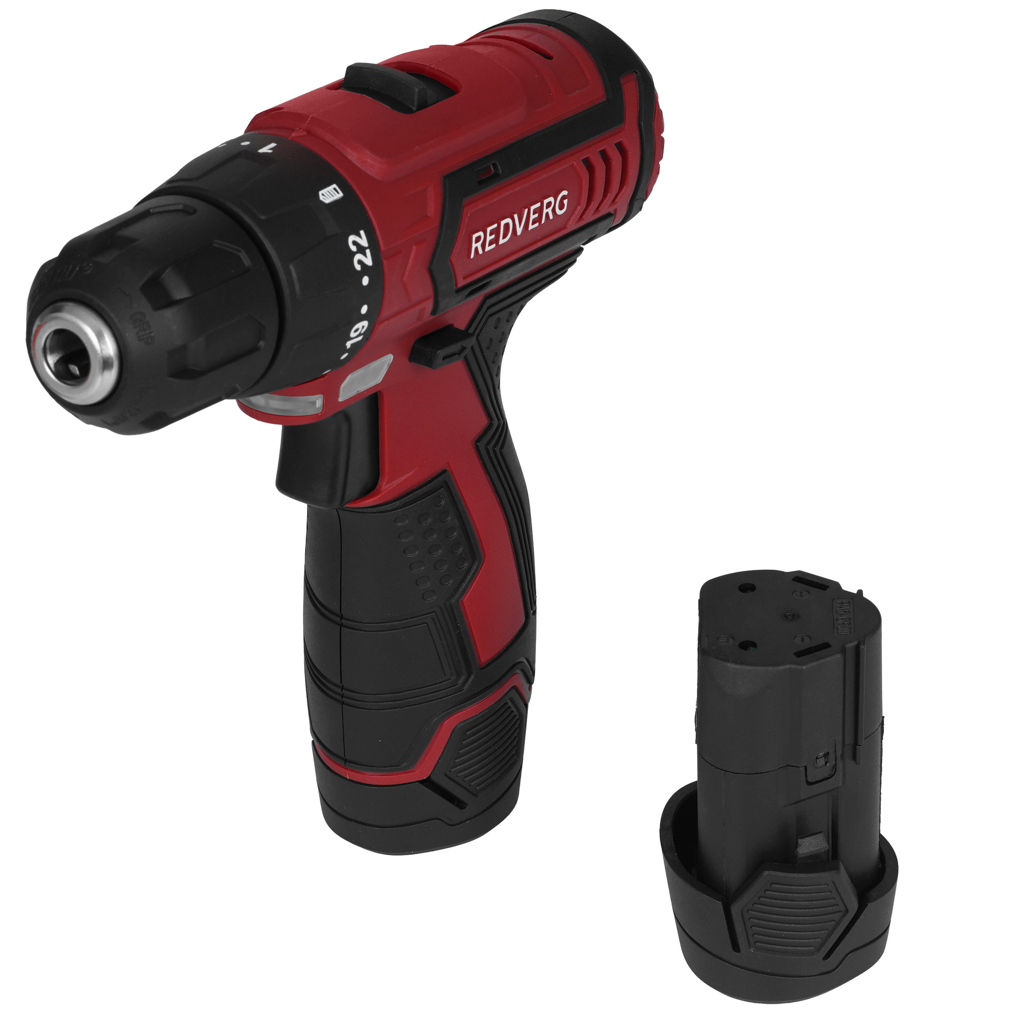 Дрель-шуруповерт RedVerg RD-SD10L/2Y 5486311 STDN-0045855