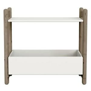 Гарнитур Mini D, 1 полка и 1 ящик-органайзер, коричневый