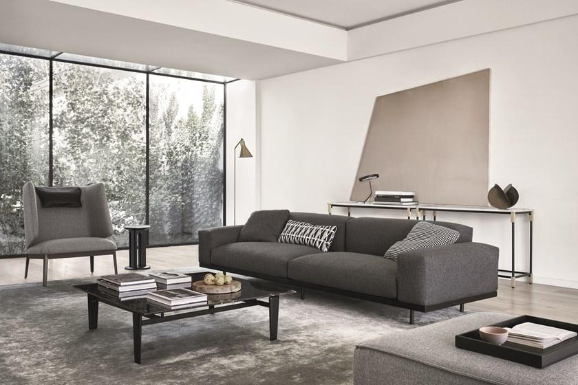 arflex Кресло Wing из кожи с высокой спинкой Hug sun-id-1445282 - Вид №9