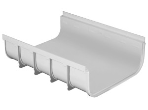 Низкий модульный канал ПВХ 400