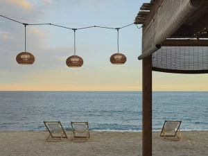 BOVER Подвесной светильник для улицы со светодиодами на синтетических кабелях Garota