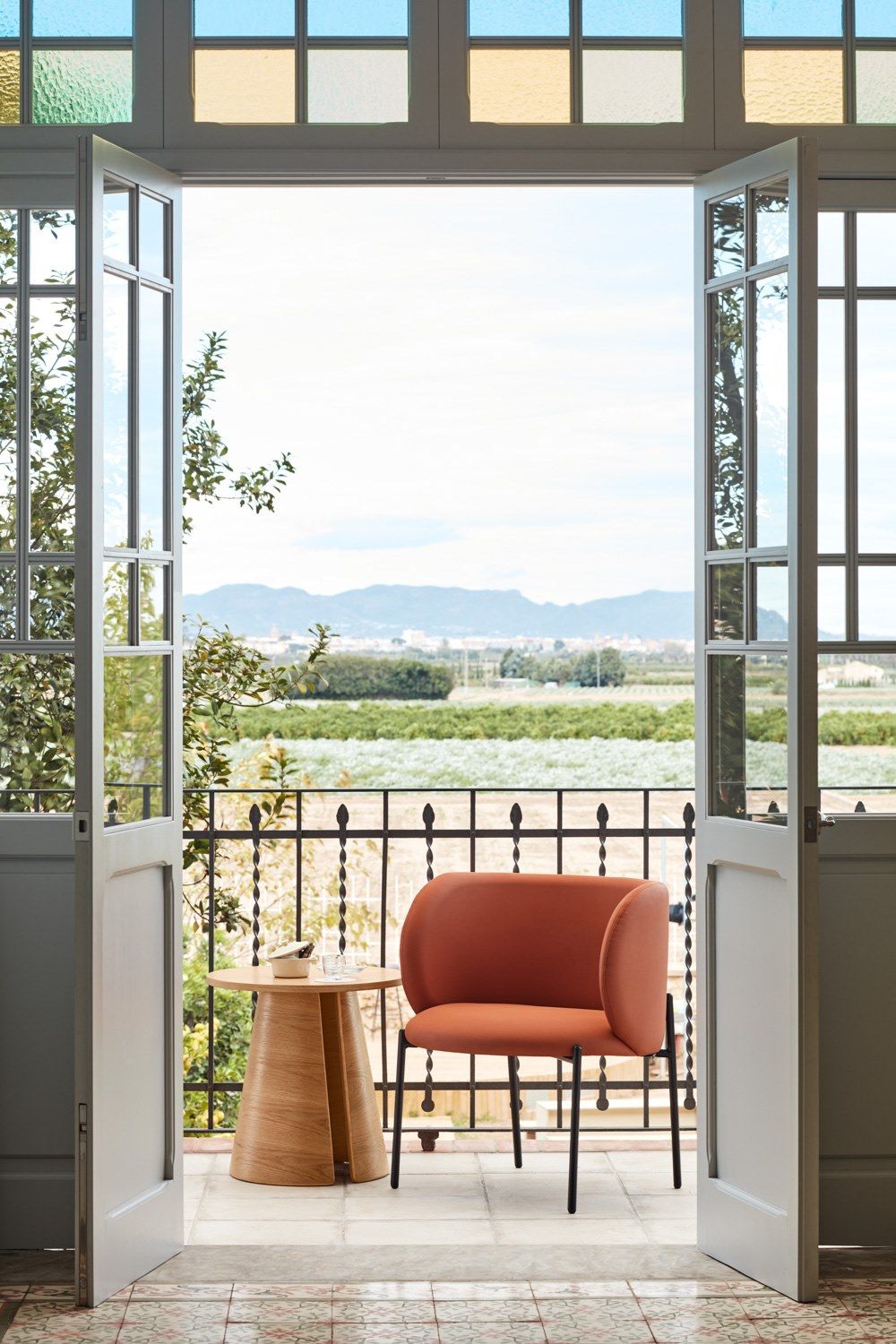 Кресло из искусственной кожи с подлокотниками TEULAT Mogi ARCH-00092240 - Вид №23