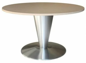 Vela Arredamenti Круглый стол из нержавеющей стали по контракту Lisgel