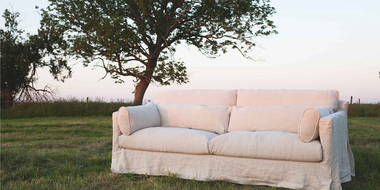 Диван Sara трехместный прямой молочный SITS ДИЗАЙНЕРСКИЕ, SARA 192328 Молочный  - Вид №5