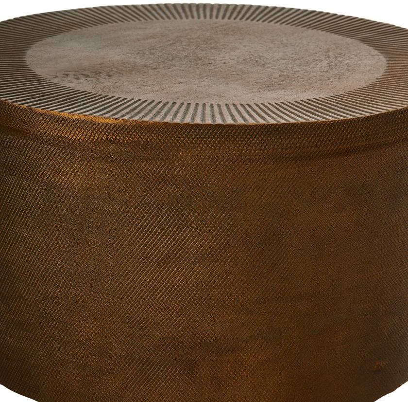 Pols Potten Низкий табурет из алюминия  390-030-001  - Вид №1