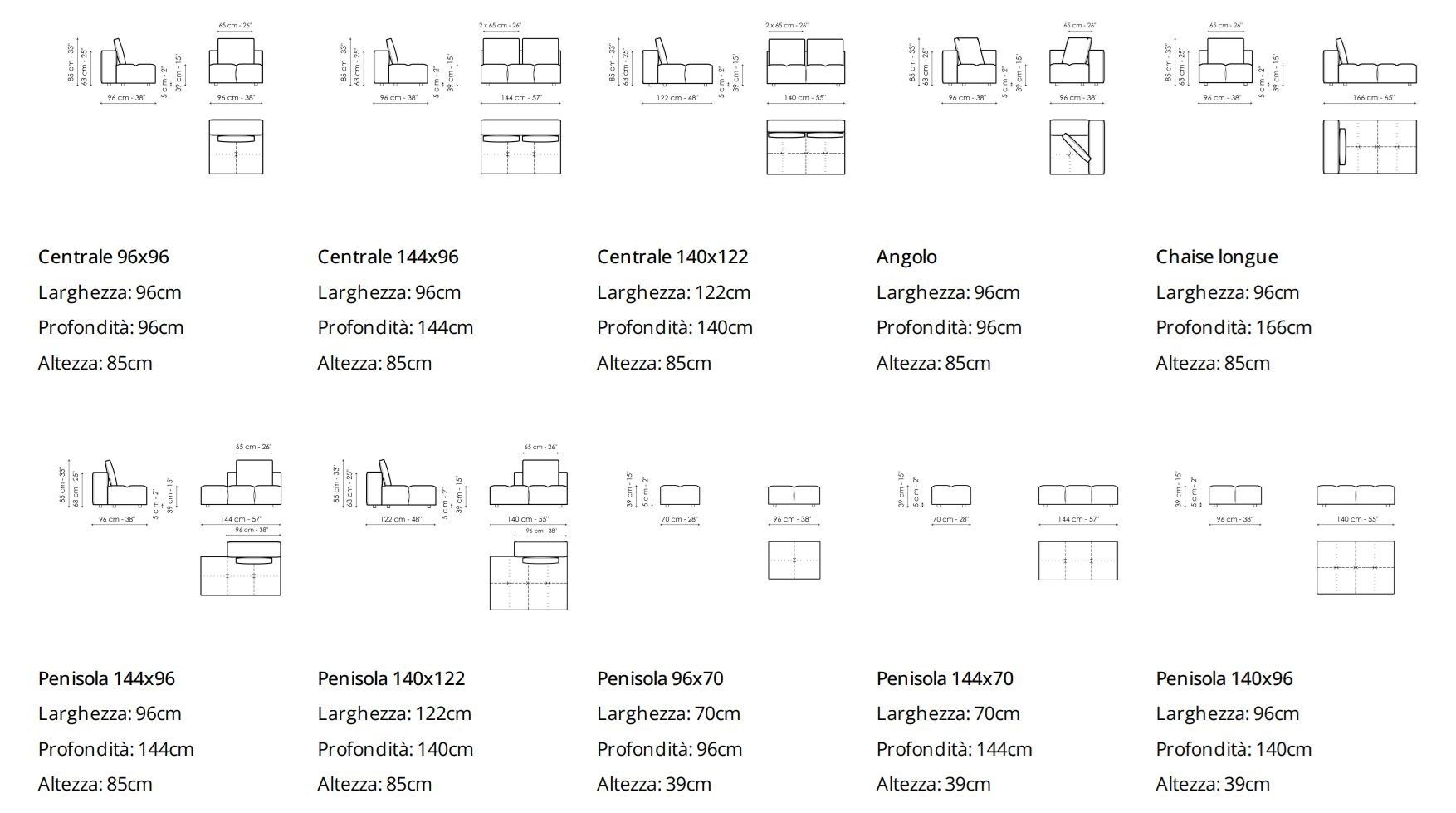 Ткань диван BONALDO BONAMOUR ARCH-00107666 - Вид №6