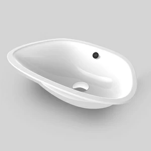 PTL003 Накладная раковина под столешницу  овальная ArtCeram
