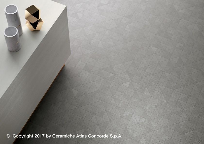 Atlas Concorde Пол из керамогранита с эффектом бетона и металла Mek sun-id-1401076 - Вид №6