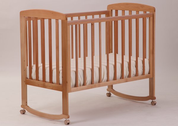 Детская кроватка без ящика "Ромашка" натуральная ФАБРИКА ЛЕЛЬ  338470 Бежевый Santreyd  - Вид №1