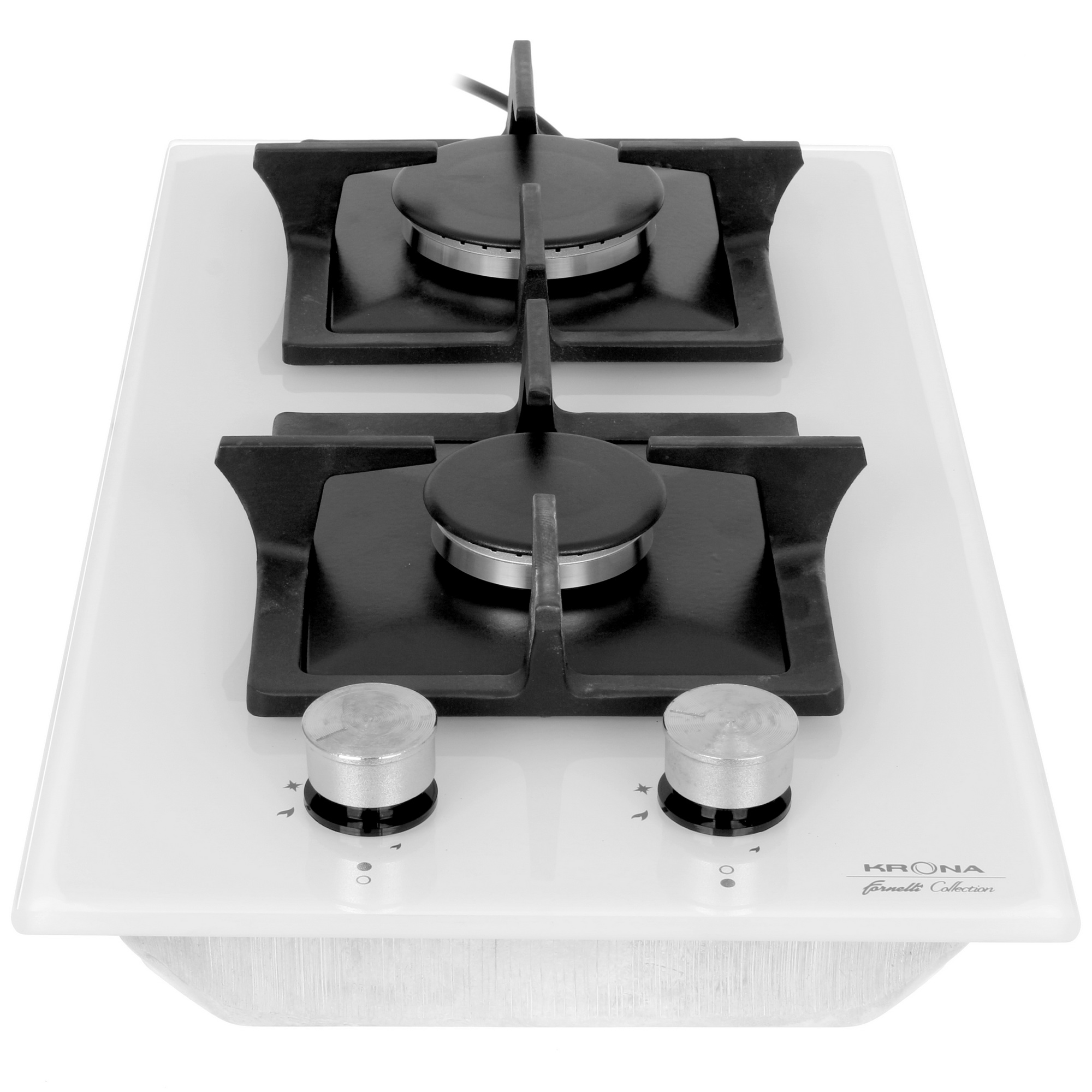 8160806 Газовая варочная поверхность KRONA CALORE 30 WH KRONA1 STDN-0151479 - Вид №1