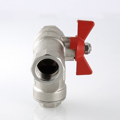 VT.294.N.04 Кран шаровой со встроенным прямым фильтром Valtec 1/2"  - Вид №14