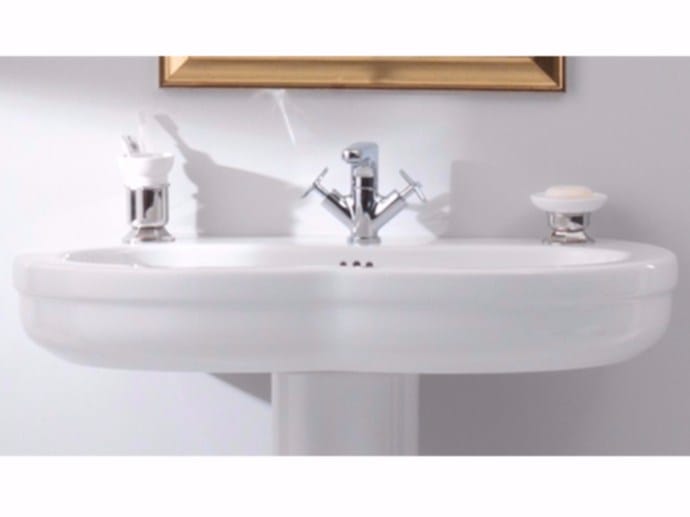 Классический стиль керамический одиночный умывальник GSG Ceramic Design ARCH-00049760 - Вид №1