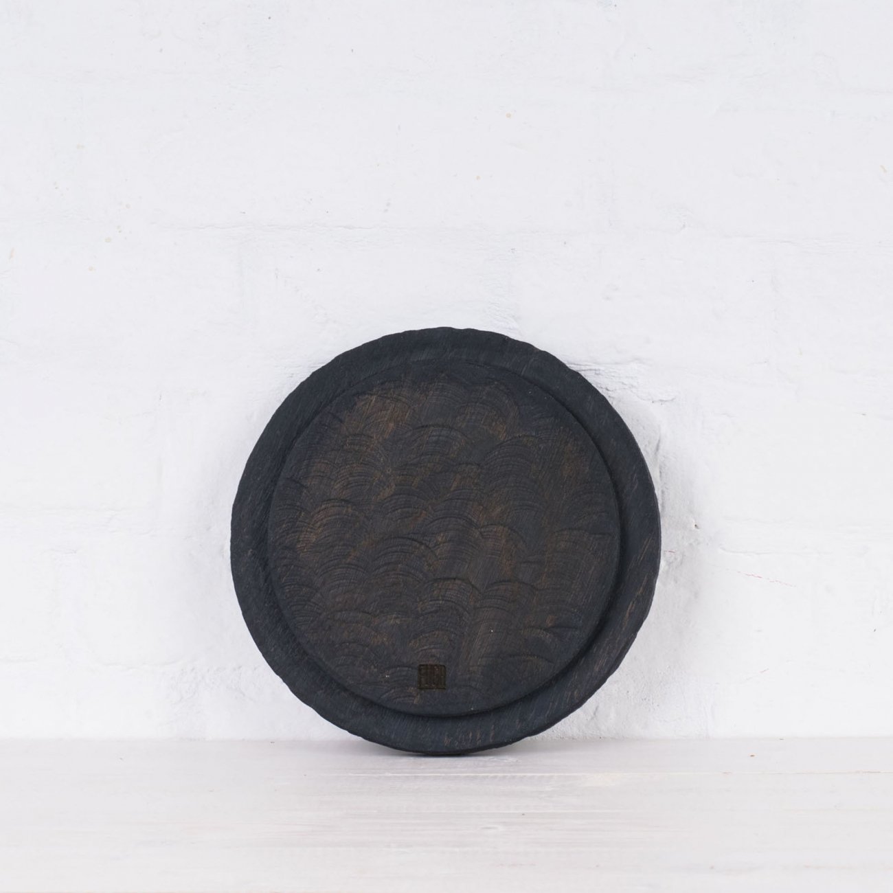 Тарелка черная FUGA ECO WOOD 123587 Чёрный  - Вид №1