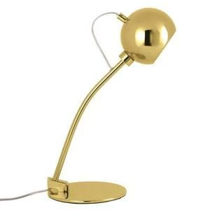 Лампа настольная Ball, латунь в глянце