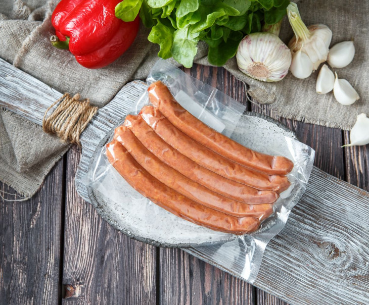 4724 Колбаски "Охотничьи" для жарки Вкусляндия  - Вид №2