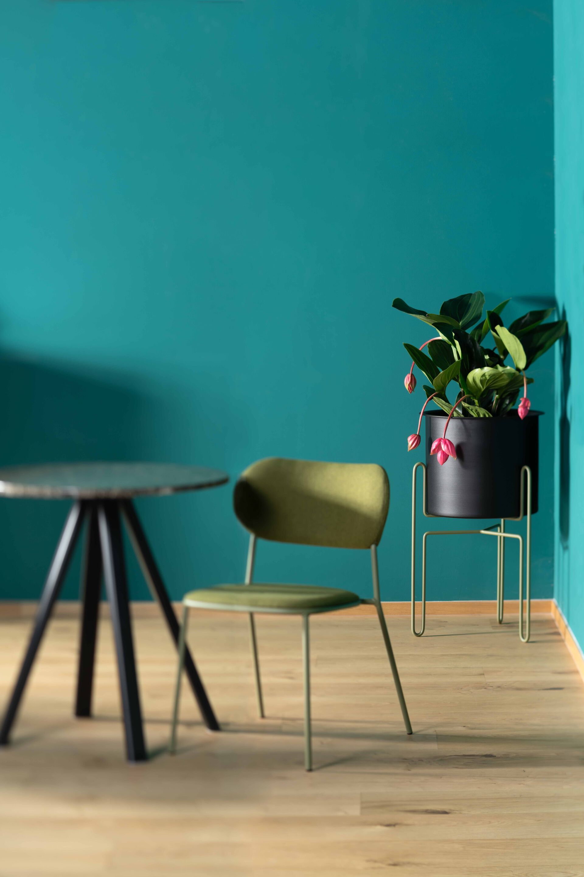 Алюминиевая круглая подставка для горшков GABER MERIDIUS PLANTER ARCH-00086088 - Вид №4