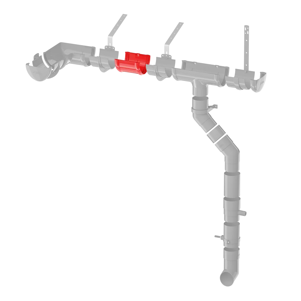 Соединитель желоба с уплотнителем цвет коричневый ТЕХНОНИКОЛЬ STLM-2122542 - Вид №3
