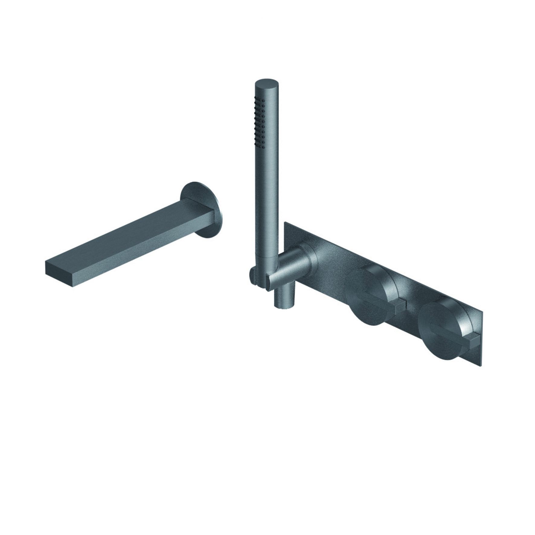 PR50EB1S1 Смеситель для ванны, однорычажный, встроенный Ritmonio DOT316