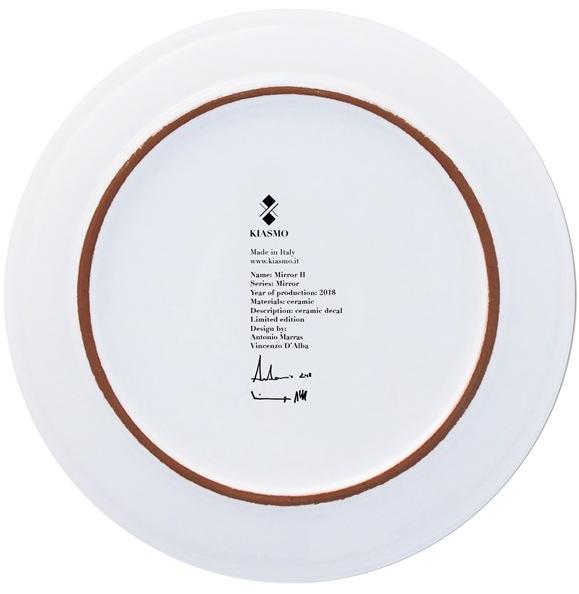 Kiasmo Керамическая тарелка Mirror K+mm2 - Вид №2