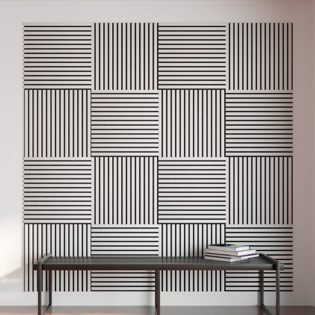 Панель Стеновая Акустическая Stella Comfort Standart Белый 600х600х9 (уп.1шт.) STSR-11 - Вид №1