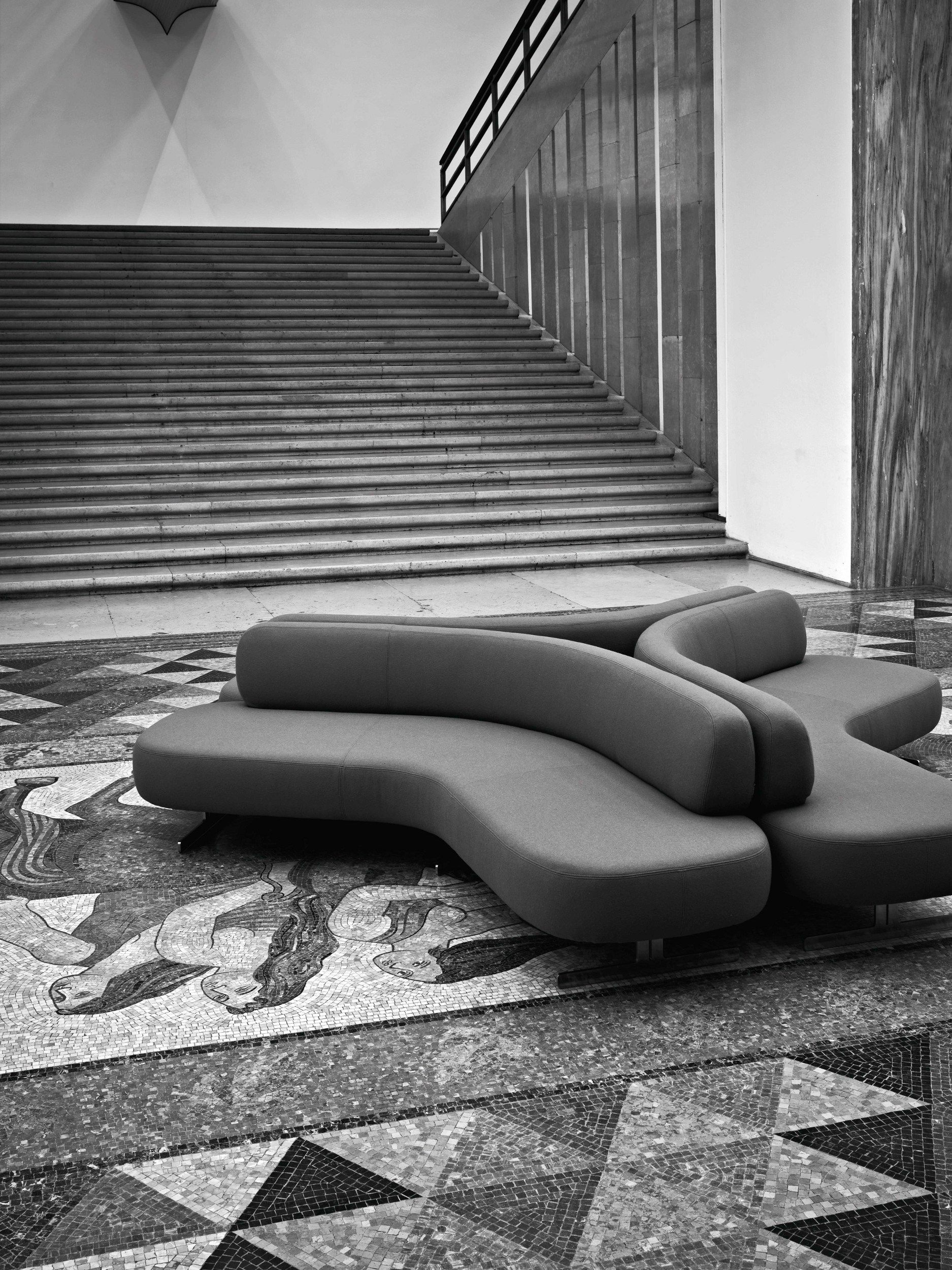 Секционный диван из ткани Tacchini STONE ARCH-00049055 - Вид №5