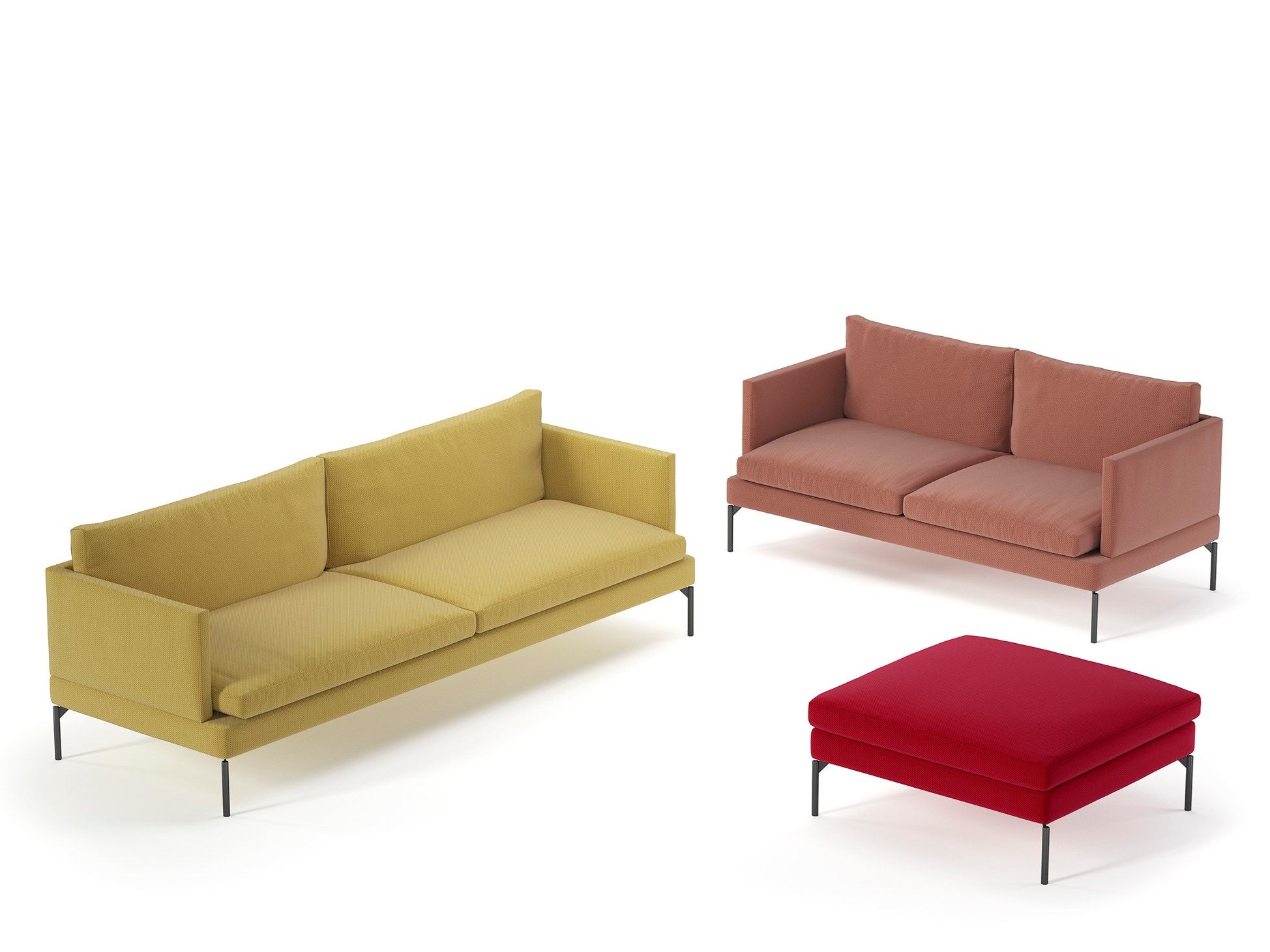 2-местный тканевый диван SITLOSOPHY® Saudade ARCH-00060566 - Вид №2