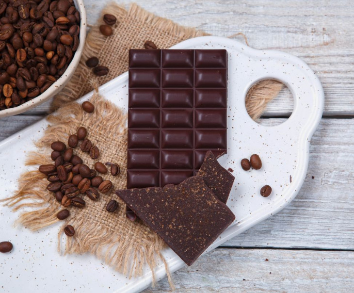 2119 Шоколад ремесленный горький 70% кофе и мускат Вкусляндия 