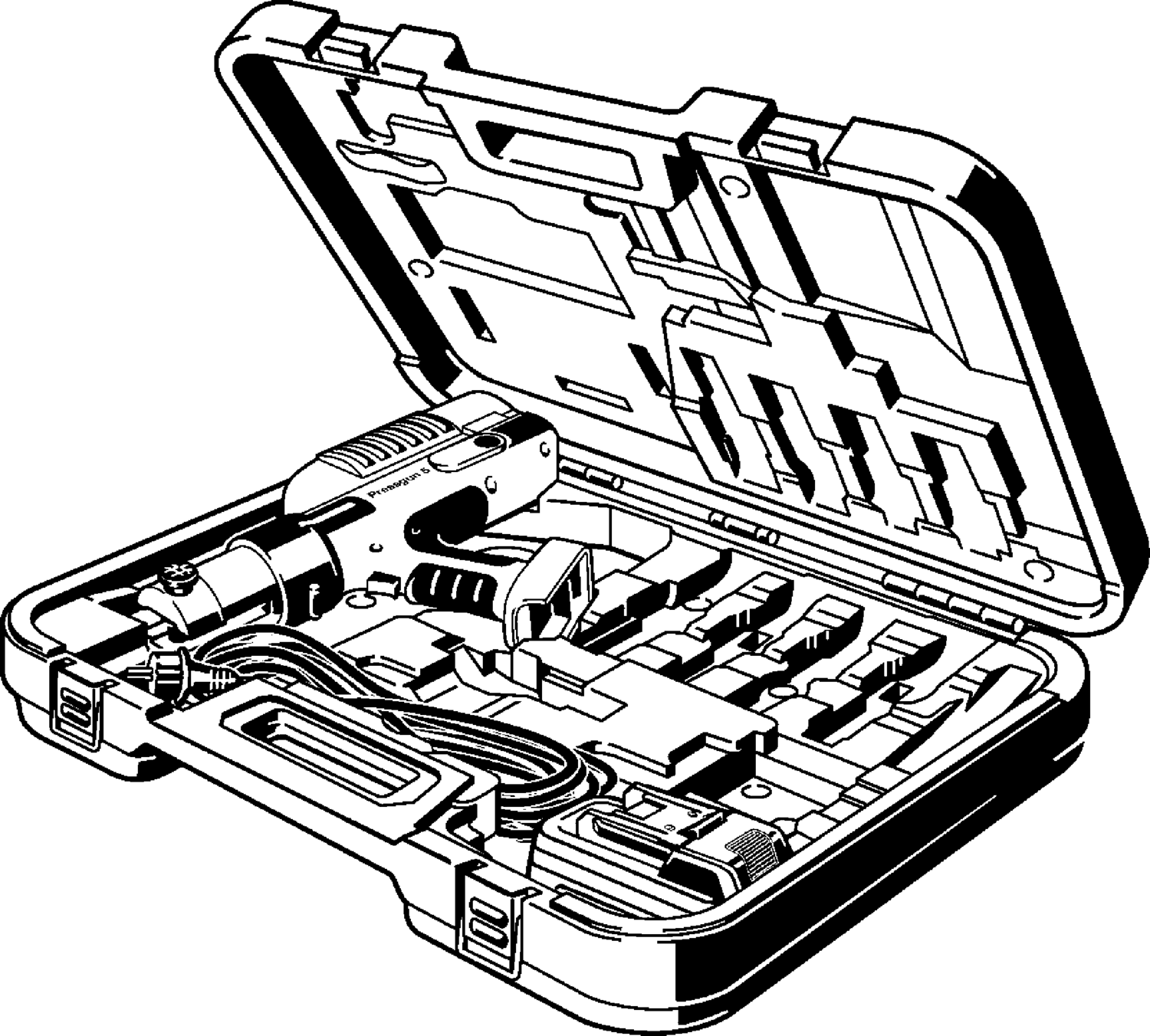 707 163 Модель 2295.1 Трубопроводные системы  Системные пресс-инструменты  Системные пресс-инструменты  Блок питания от сети / 230 В Santreyd  - Вид №1