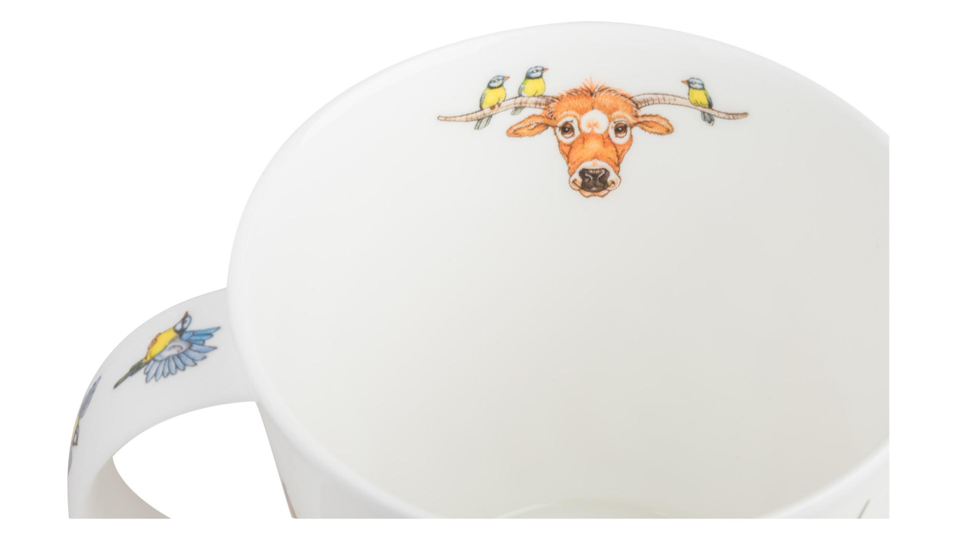 10658478 Dunoon Кружка Dunoon "Веселая семейка" 480мл Фарфор костяной  - Вид №4