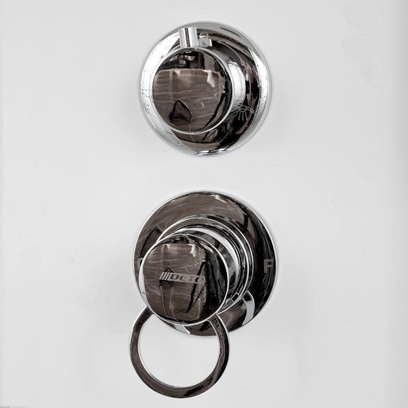 L 920 R с электрикой Душевая кабина DETO Серия L ЕМ2712 R N (без крыши) - Вид №1