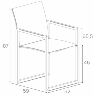 Royal Botania Садовое кресло-санки из батилина® Ninix sun-id-1461824 - Вид №6