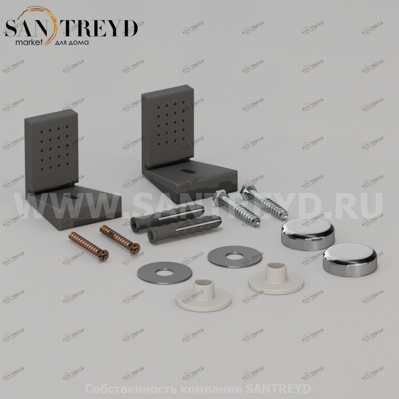 VA013 Напольный крепежный элемент для унитазов и биде см хромированный Globo ACCESSORIES Италия Ceramica Globo