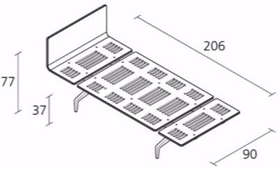 Alias Односпальная кровать из алюминия и дерева Legnoletto sun-id-1386514 - Вид №10