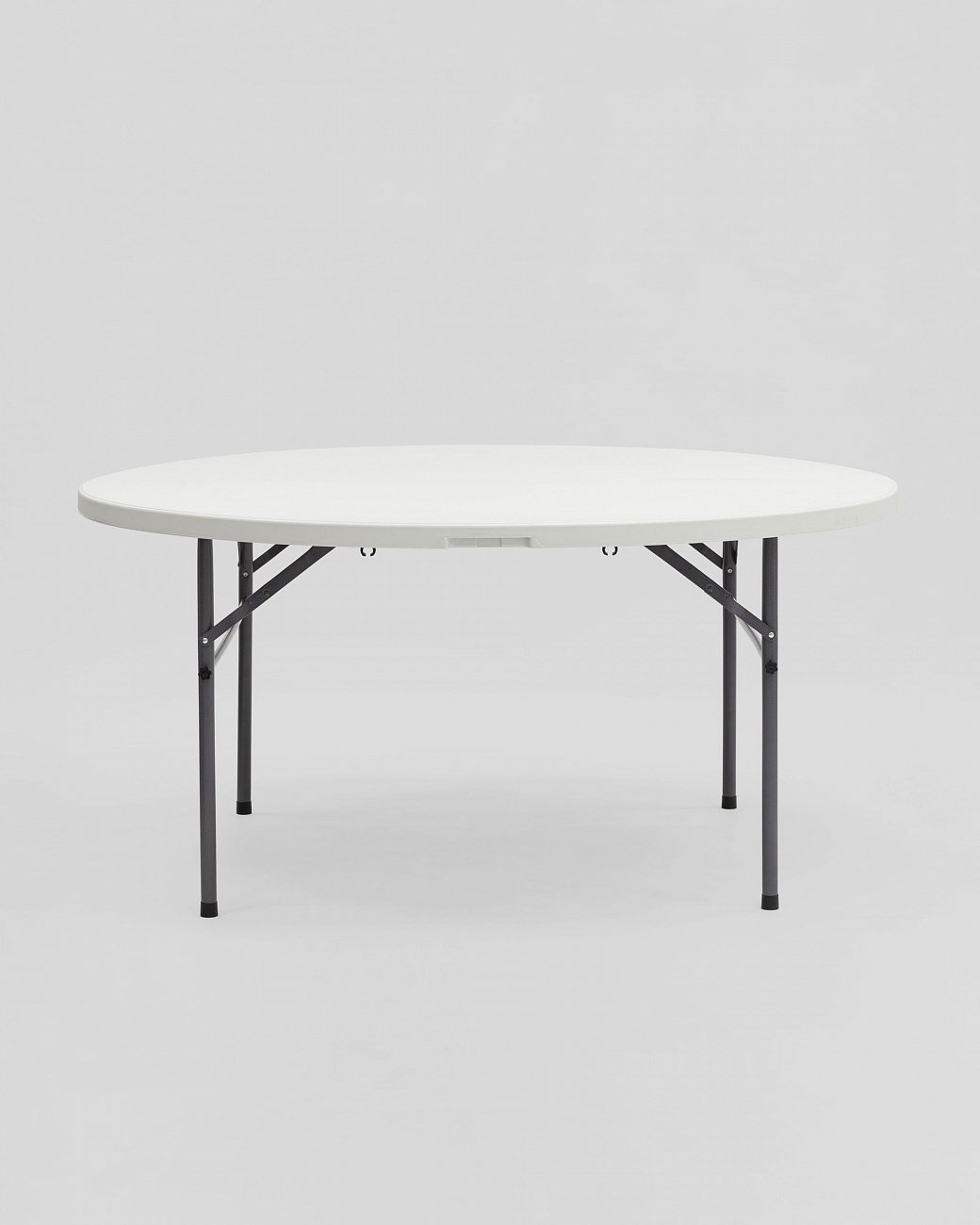 Стол обеденный белый круглый пластиковый складной D 150 см "Кейт" STOOL GROUP  00-3958669 Белый  - Вид №2