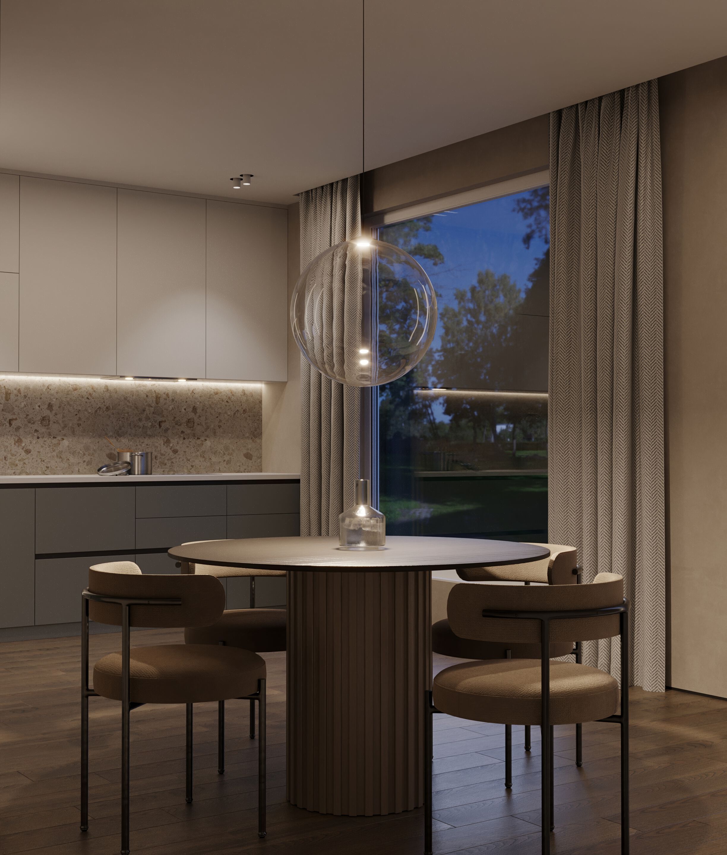 Выдувное стекло светодиодный подвесной светильник Cangini & Tucci Pit ARCH-00054639 - Вид №2