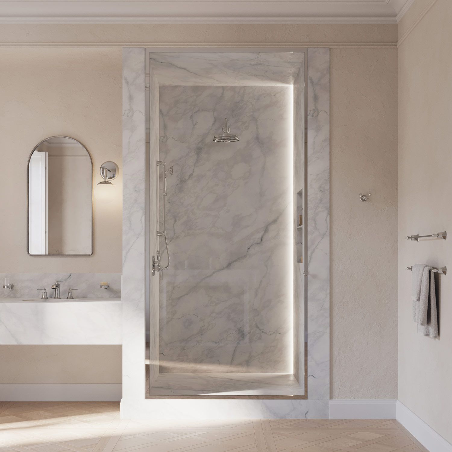 Подъемный стержень с ручным душем OMNIRES Armance ARCH-00132614 - Вид №1