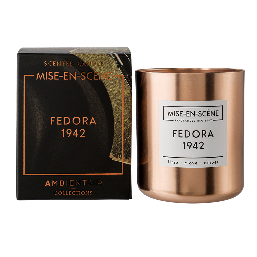 VV050GCMS Свеча ароматическая , mise en scene, fedora 1942, 50 ч Ambientair 