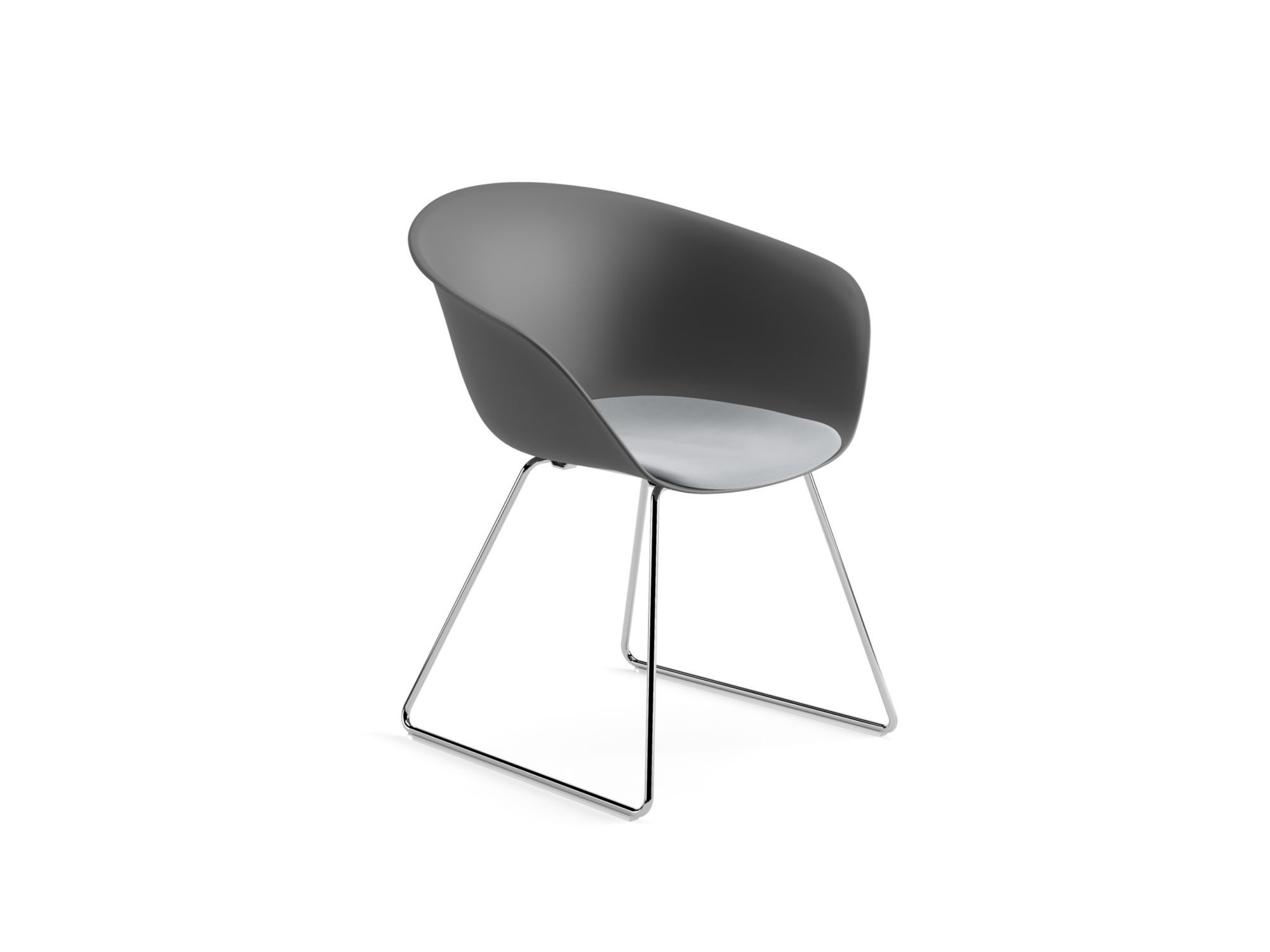 Стул из полипропилена со встроенной подушкой Arper Duna 02 ARCH-00129449 - Вид №5