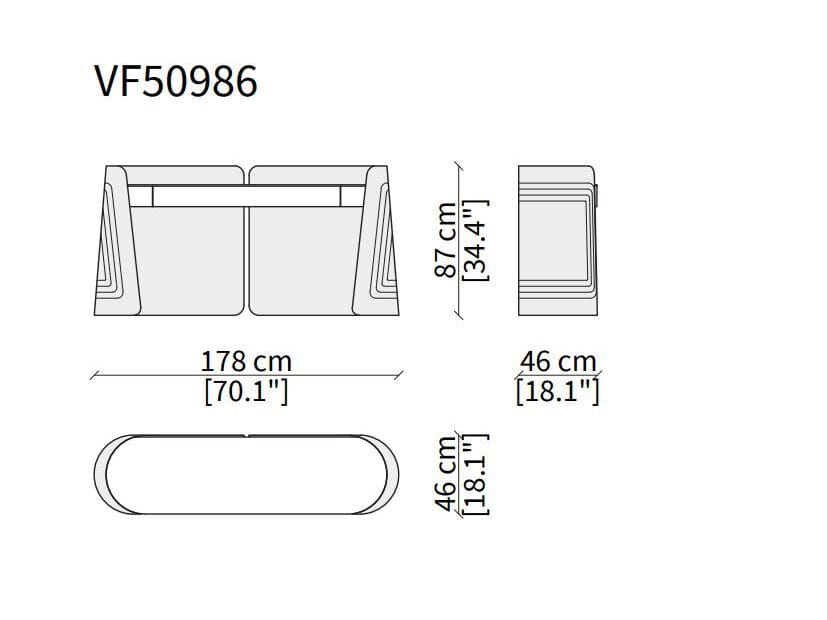 Мраморная консоль с стеганым покрытием Vittoria Frigerio Contarini ARCH-00108350 - Вид №3